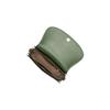 MICHAEL KORS Mila Classic Leather Messenger Bag, Saddle Bag, Shoulder Bag, Crossbody Bag Medium Jasper 30S3GIMM8L-386