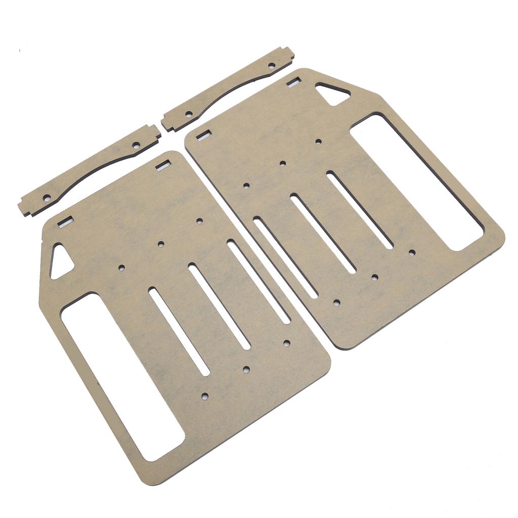 Acrylic Hard Drive Bracket Stand DIY 3.5in Hard Disk Shelf HDD Black Cage YJY3F002