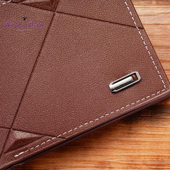 Мужской кошелек из искусственной кожи с геометрическим узором, тонкий, большой емкости, складной, портативный, с несколькими карманами, износостойкий, одноцветный, держатель для карт, сексуальная одежда для взрослых