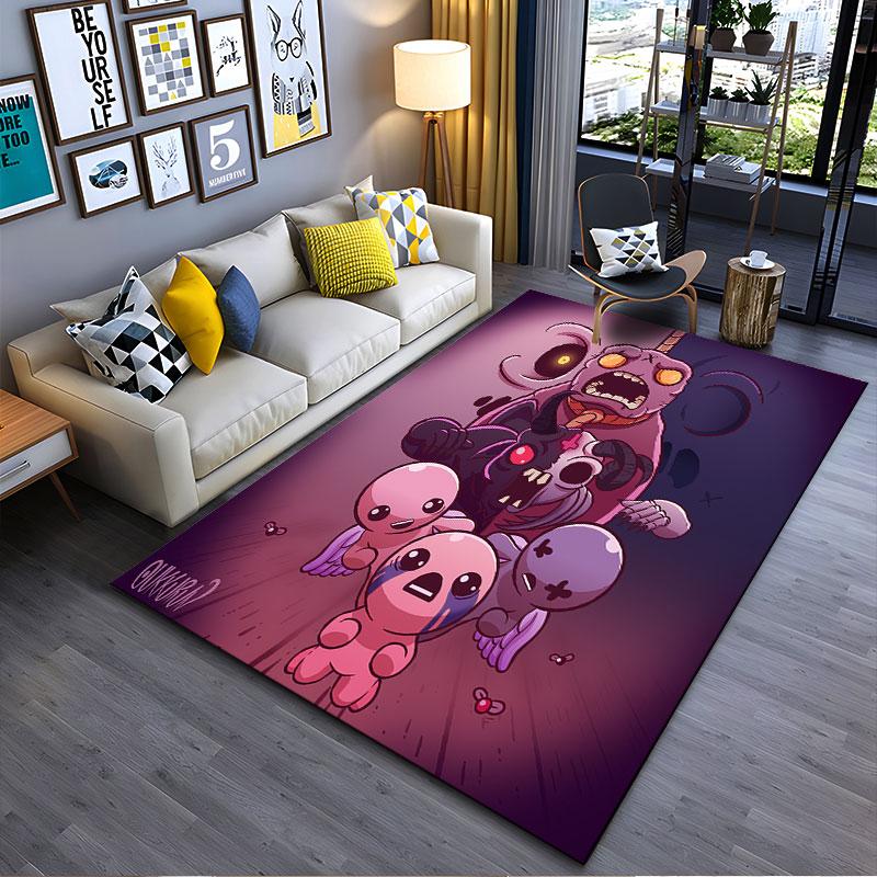 "Cartoon Horror Demon Art Carpet" suitable as a non-slip mat for the living room or bedroom sofa