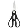 2CR13 Stainless Steel Blade Clipper White ABS Comfort Handle Kitchen Scissors Household Shear Accessories With Beer Opener