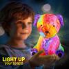 1 Set Paint Your Own Dog Lamp Kit with 12 Colors Pigments Paintbrush Palette Apron Kids DIY Color Painting Puppy Night Light Educational Toy Crafts