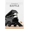 1/24 Tesla Cybertruck Кемпинговый автофургон из литого сплава Игрушечная модель автомобиля Звук и свет Детские игрушки Коллекционные предметы Подарок на день рождения
