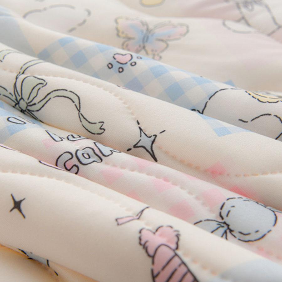 Летнее стеганое одеяло, Новое цветочное одно- и двуспальное мягкое, приятное к коже, дышащее и удобное одеяло для кондиционирования воздуха