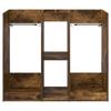 Golf Cabinet Solid Smoked Oak 102 x 45 x 85.5 cm