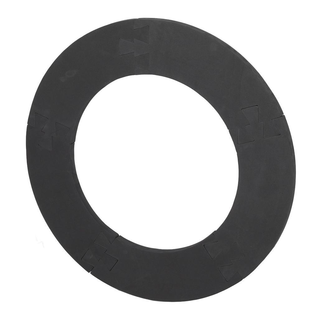 5 шт. Защитное окружение для дартсборда, Легкая сборка, Черный ЕВА, Сращенный протектор стены для дартсборда для