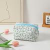 1PC Portable Small Flower Printed Storage Bag Travel Makeup Case Women Toiletry Bag For Girls Traveling