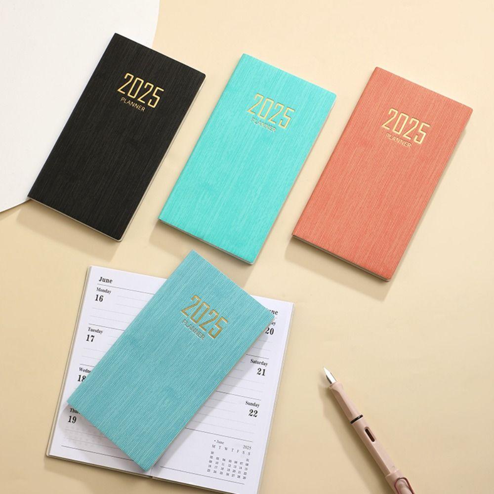 With Calendar Diary Weekly Planner Pocket Notebooks Portable To Do List English Notepad  Students