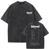 Hot Sale Rapper Frank Blond Poster Print Tshirt Men Women Vintage Washed Cotton Summer Tee Harajuku Fashion Oversize Casual Top