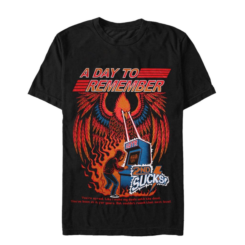 2026 A Day To Remember Cotton Band Shirt Unisex Summer Short Sleeve Fashion Brand Tee Luxury Casual Vintage