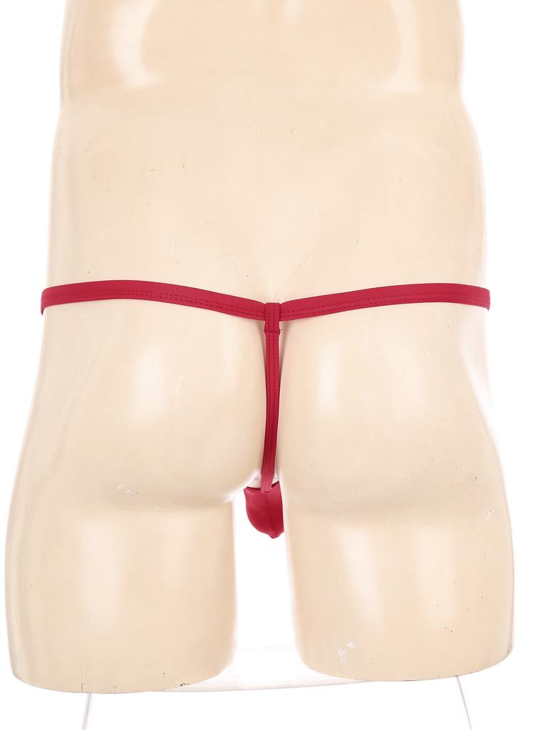 Мужские микро-стринги, эластичное нижнее белье, мужские шорты, трусы с низкой талией, стринги на бретельках