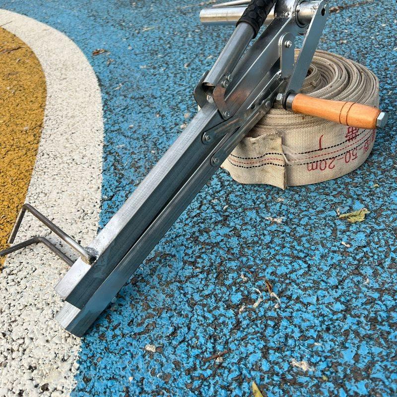 Портативная катушка для шланга Ручная намотчик пожарного водопроводного шланга Складная стойка для намотки Сельскохозяйственный ирригационный артефакт