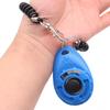 Dog Training Clicker Pet Cat Dog Click Trainer Easy To Use for Cat Puppy Birds Horses Aid Adjustable Wrist Strap Sound Key Chain
