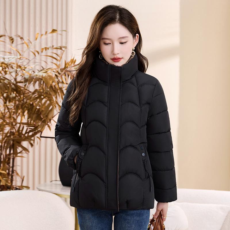 Зимняя новая хлопковая одежда со стоячим воротником, универсальные модные хлопковые куртки в иностранном стиле