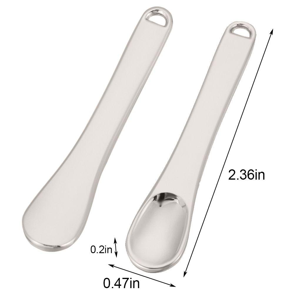 Face Mask Beauty Scoop Makeup Reusable Scoop Mini Spoon Cosmetic Metal