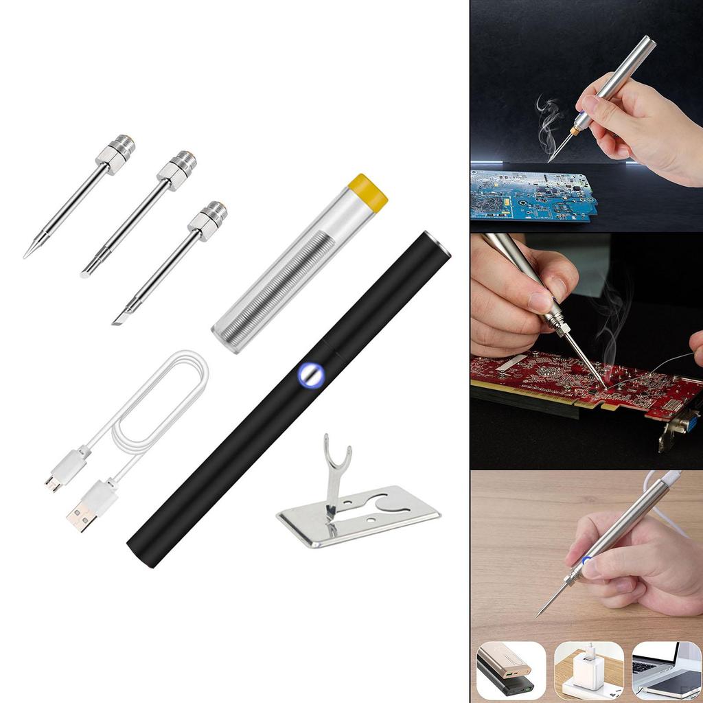 Железный комплект, аккумулятор емкостью 1100 мАч, регулируемая температура для ремонта