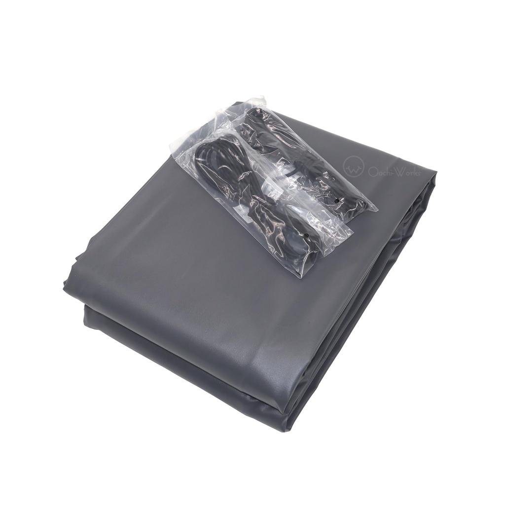 Серый 3-местный грузовик x с двумя 4-метровыми эластичными полиэстеровыми ремнями. Подходит для грузовиков и 2-тонных грузовиков. Нет. Тент, 2,3 м 3,6 м, шнуры, брезент, 1,5 т