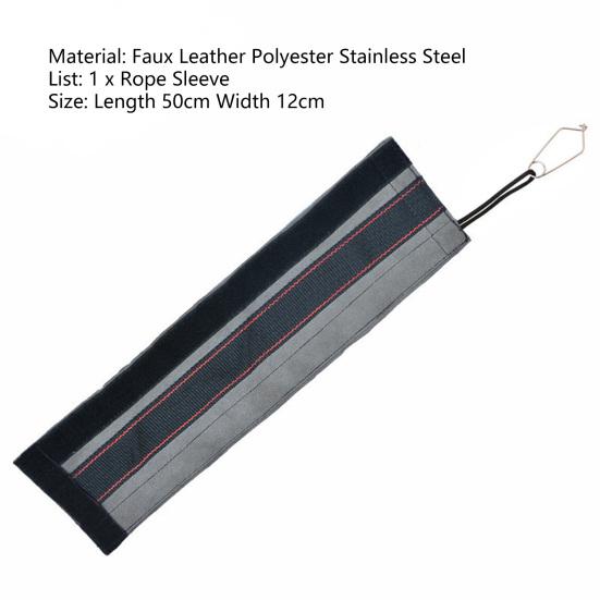 Износостойкий защитный чехол для веревки, прочный антидеформированный, устойчивый к поломке, хорошая прочность, чехол для альпинистской веревки, товары для улицы