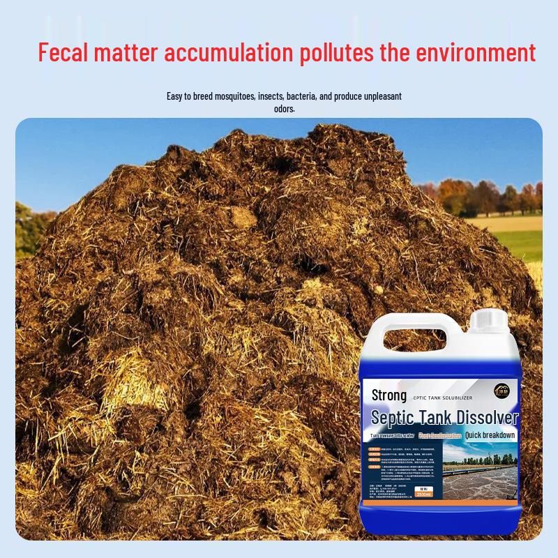 Биодеградер для септика: Мощное средство для устранения запахов и засоров для сухих туалетов и очистки труб