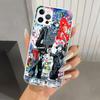 Чехол для телефона с граффити-артом Бэнкси для iPhone 16 15 14 13 12 Mini 11 Pro Max 16E X XS XR 7 Plus 8 SE 2020 Мягкий чехол с принтом
