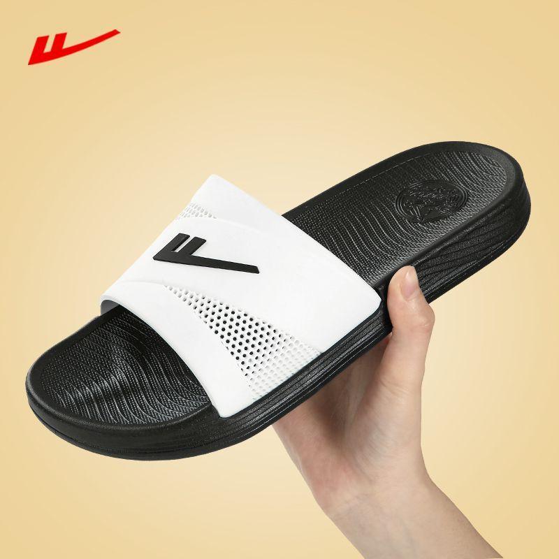 Оттяните назад тренд мода пара тапочки мужские летние наступая на дерьмо чувство нескользящие в помещении ванная комната мягкая подошва удобные классные тапочки женские