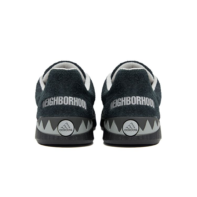 Кроссовки унисекс Neighborhood x adidas Adimatic Черные Core-Black Charcoal-Solid-Grey Dgh-Solid-Grey HP6770
