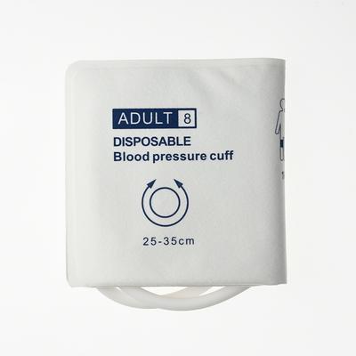 Манжета для измерения артериального давления для взрослых, одноразовая манжета для сфигмоманометра для монитора артериального давления, измеритель артериального давления, двойная трубка