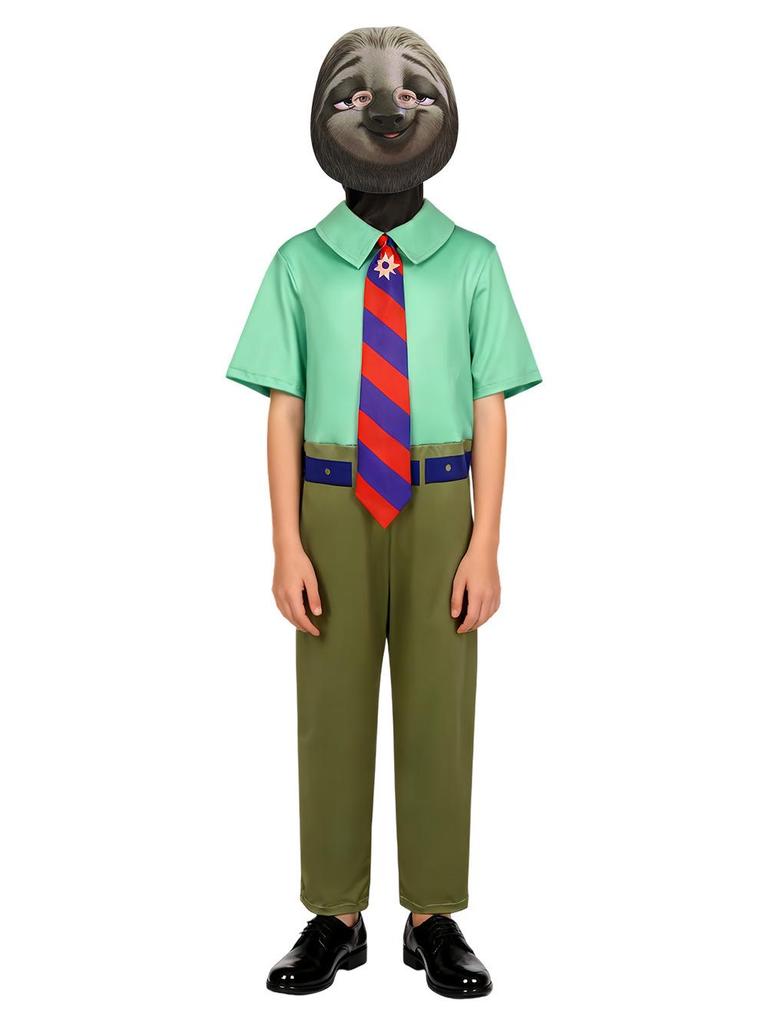 Zootopia Clawhauser Flash Kids' Halloween Costume - Animal City Party Outfit