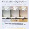 Xiaomi LED 40W Socket Ceiling Fan with Light, 20.5in Screw Ceiling Fans with Lights with Remote, for Bedroom/Garage/Kitchen