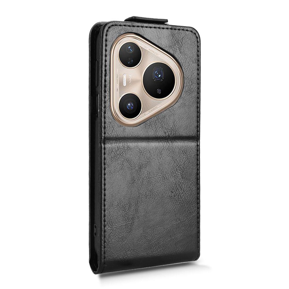 For Huawei Pura 80 Pro/80 Pro+ Stand Case Magnetic Clasp Vertical Flip Leather Phone Cover with Card Holder