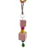 Grindstone Bell Pet Попугай Птица Укус Зубов Шлифовальная Игрушка Клетка Подвесной Декор