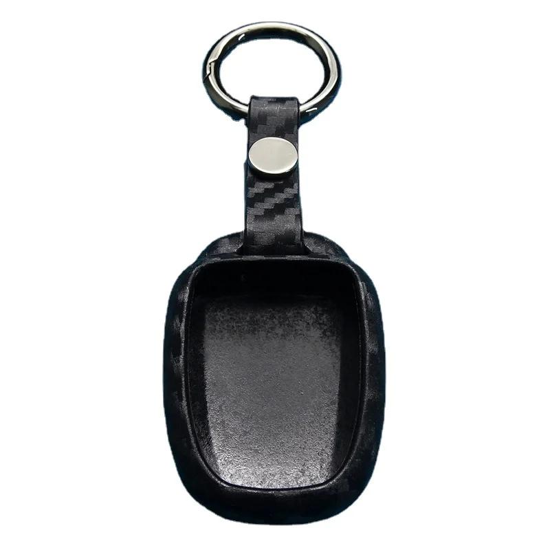 Чехлы для автомобильных ключей, черный прочный силиконовый защитный чехол для брелока, подходит для Toyota Vios 2012-2018, сменные аксессуары