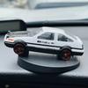 Автомобильная центральная консоль украшения Ae86 литые модели автомобилей игрушки поворот на 360° металл литой под давлением игрушки для автомобилей Fujiwara Tofu Car