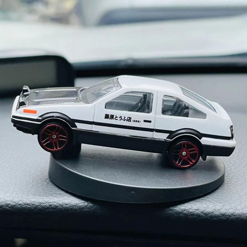Автомобильная центральная консоль украшения Ae86 литые модели автомобилей игрушки поворот на 360° металл литой под давлением игрушки для автомобилей Fujiwara Tofu Car