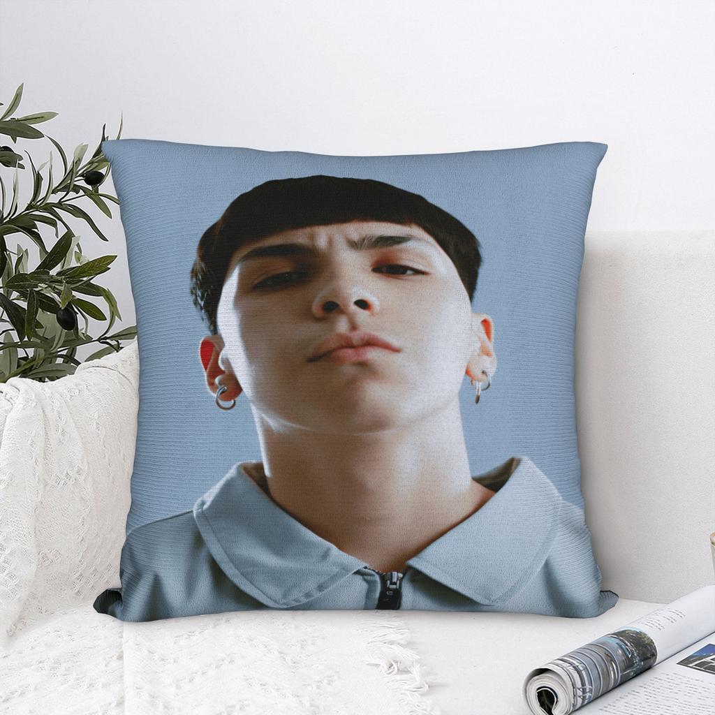Rapper M-Milo J Pillow Case Fashion Pillow Cover Graphic Pillowcases For Sofa Bedroom Home Decor