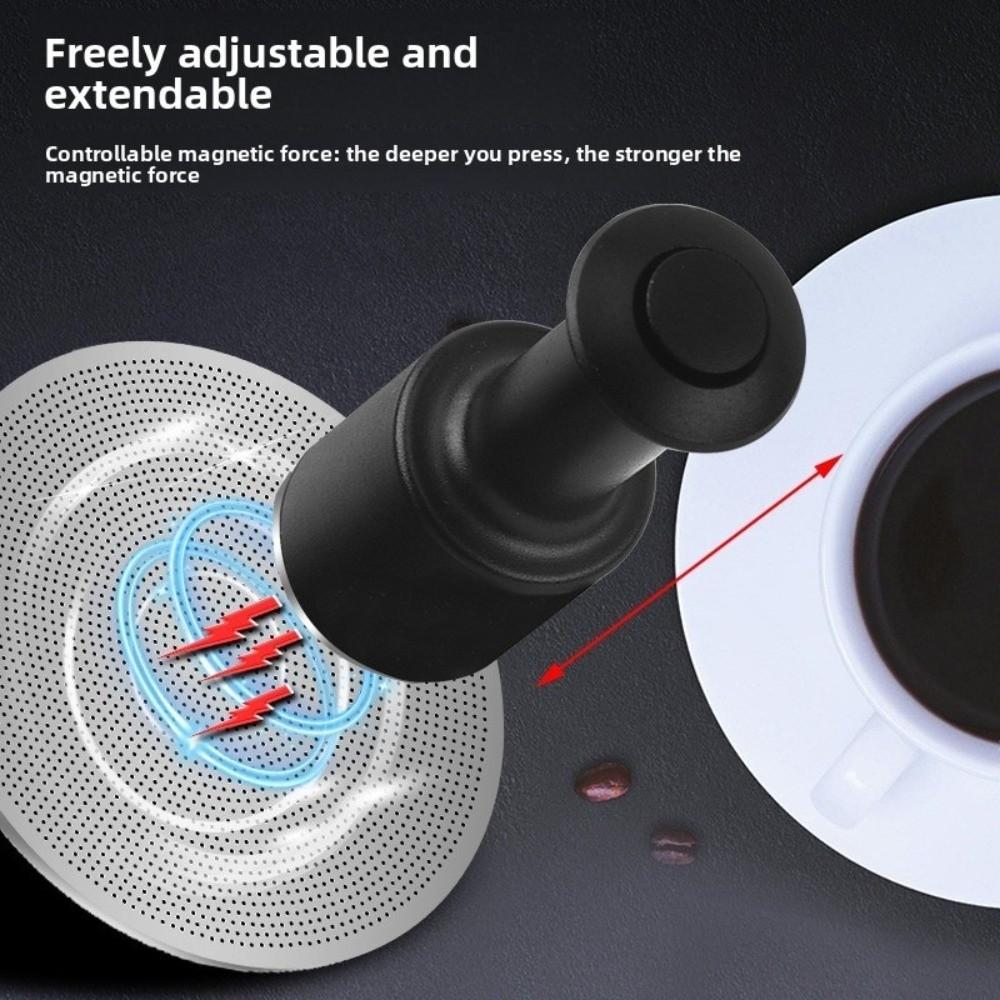 Magnetic Coffee Puck Screen Suction Press Type Retractable Magnetic Attractor  Cafe Supplies