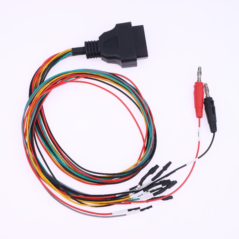 Car Obd2 Diagnostic Adapter Universal Ecu Connection Cable Ecu Pinout 12V Switch Mpps Obd Breakout Tricore Interface Cable