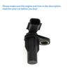 1x Crankshaft Position Sensor for Renault Clio Laguna III Hatchback Megane Coupe