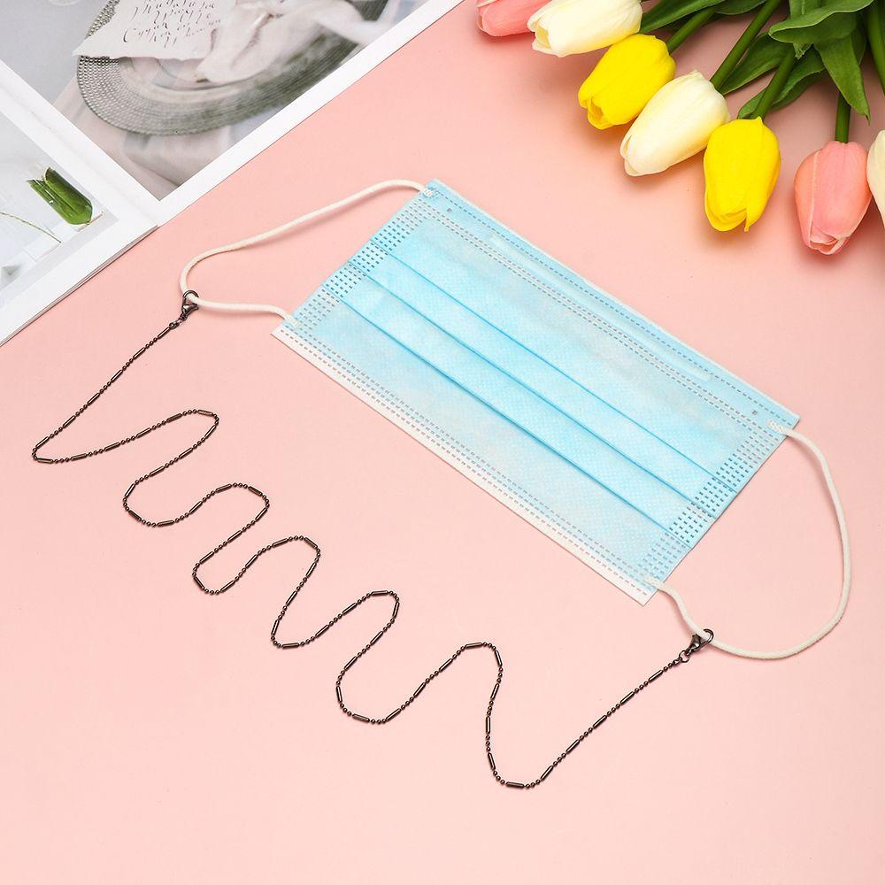 Ремешок Модный цилиндрический держатель для маски, шнурок, солнцезащитные очки, цепочка, ожерелье, ремешок для маски, цепочка для очков