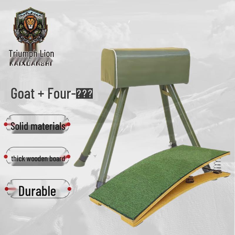 Gymnastics Vaulting Horse and Springboard