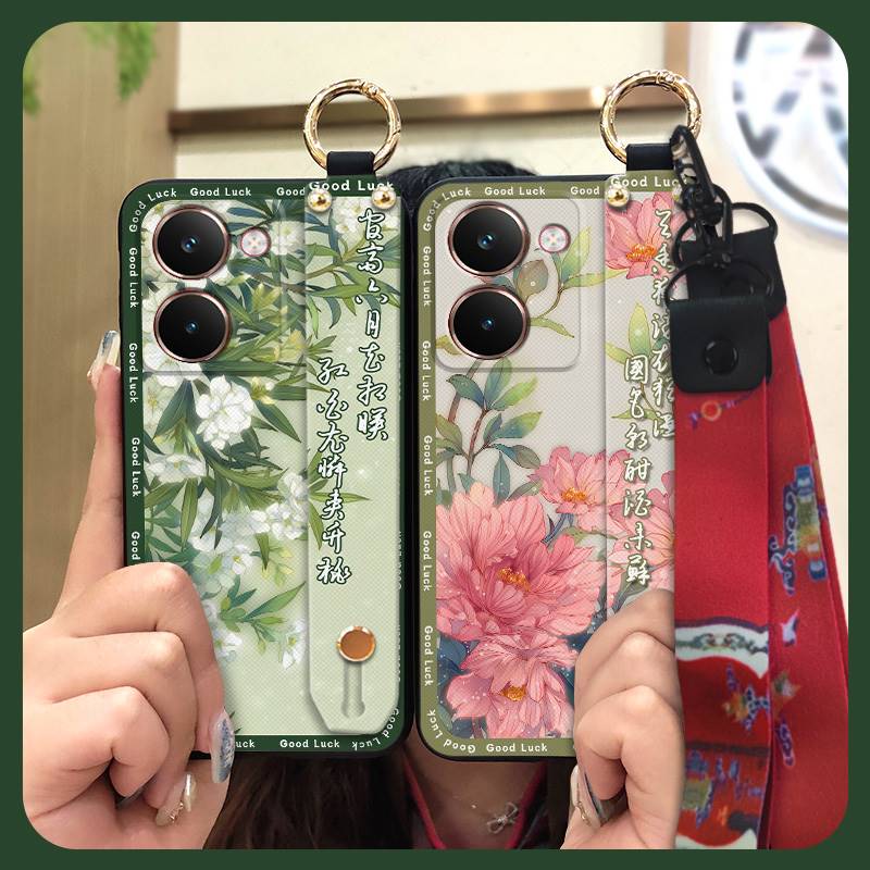 Чехол-шнурок на запястье для телефона Realme P3 Ultra 5G, держатель для телефона, противоударный, водонепроницаемый, для мамы, силиконовое защитное кольцо