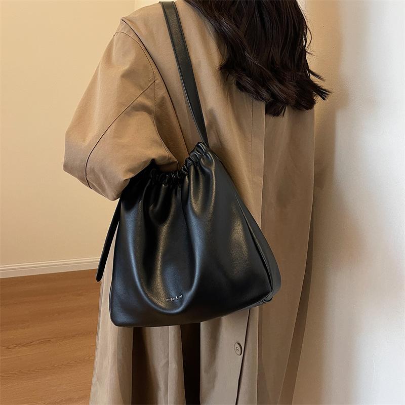 Премиальная повседневная простая женская сумка универсальная сумка-мессенджер для поездок на работу большая вместительная сумка-тоут в стиле ретро