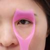 Crystal Protect Eyes Applicator Tool 3-In-1 Eyelash Comb Template Mascara Shield Make Up Brush