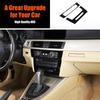 Glossy Black Console Air Conditioner AC & CD Trim For BMW 3 Series E90 05-12