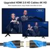4K/60Hz High Speed HDMI Cable HDMI 2.0 Splitter Cable for Mi Box HDTV HDMI 2.0 Audio Cable Switch Adapter for PS4 Cable HDMI