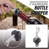 Manual Press Silicone Wine Bottle Stopper, Leak- with Airtight