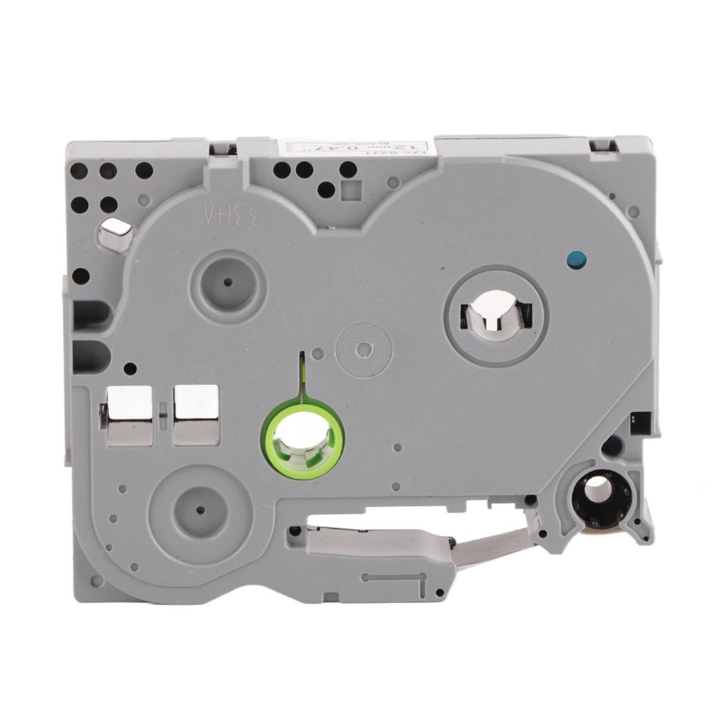 12мм 0,5дюйма Ламинированная лента для этикеток с сильным клеящим слоем TZ231 Китайский стандарт для Brother