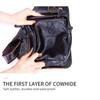2024 Small FAMOUS Brand Messenger Bag MEN Shoulder BAGS Fashion GENUINE Leather MALE Crossbody Bag Zipper Buckle