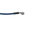 2X 10mm 28Degree Motorcycle Dirt Bike Braided Line Steel Brake Hose Cable Hydraulic Banjo Pipe 300-2200mm Fit Universal Racing