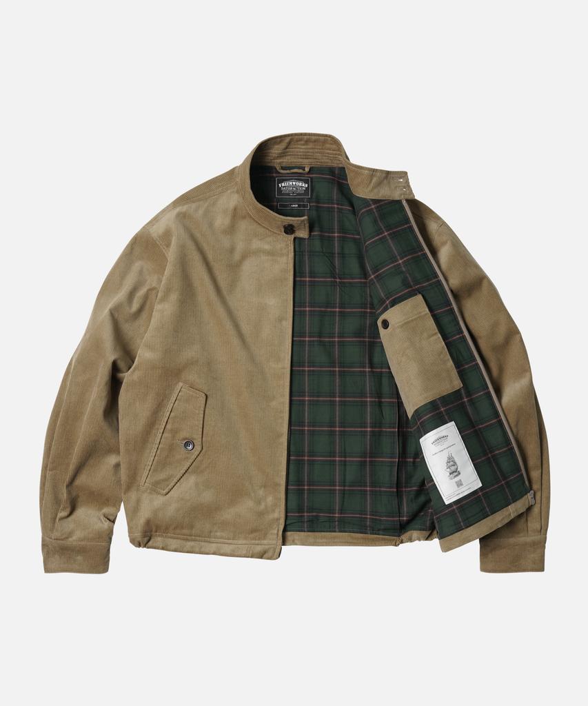 Куртка Harrington Frizmworks из вельвета Buddy _ Бежевая